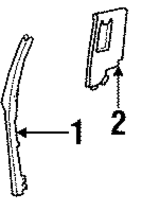 Interior Trim - Pillars for 1985 Buick Electra #1