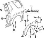 8978086850 - : Flare Spacer for Isuzu Image