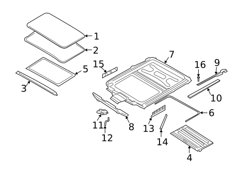Sunroof for 2002 BMW 745i #0