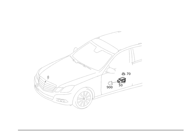 9052500 - Electrical Equipment and Instruments: Sensor Cluster for Mercedes-Benz Image image
