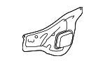 72321TK6A02 - Body: Water Shield for Honda: Fit Image