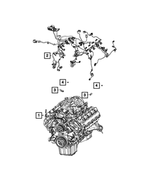 68428600AC - Electrical: Engine Wiring for Mopar Image