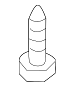 9CS600520 - Body: Bumper Cover Screw for Mazda: 323, Miata, MPV, Protege, Protege5 Image