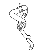 11537848380 - : Upper Hose for BMW: X5, X6 Image