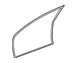 15147498 - Body: Body Weather-strip for Oldsmobile: Alero | Pontiac: Grand Am Image