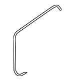 90832EA50A - Body: Weatherstrip for Nissan: Pathfinder Image