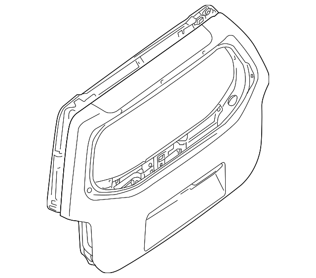 Lift Gate - Nissan (K0100-ZS0AA)