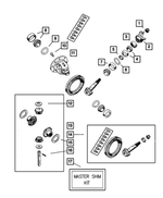 5012806AA - Rear Axle: Axle Yoke for Mopar Image