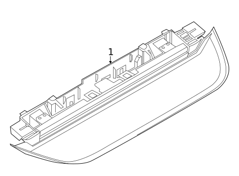 High Mounted Stop Lamp for 2024 BMW M440i #0