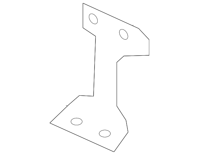 62296-4RA0A - Bumper Cover Brace 2016-2023 Nissan Maxima | Nissan ...