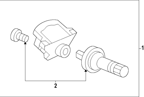 Tire Pressure Monitor Components for 2025 Acura Integra #0