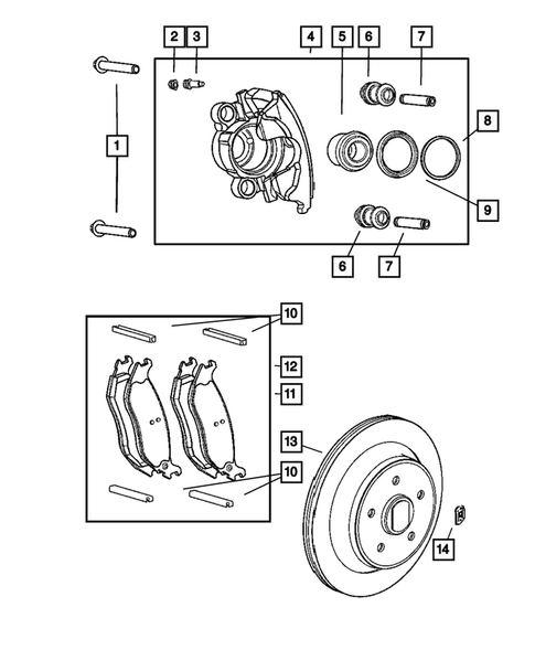 Rear Brakes for 2003 Jeep Liberty #0