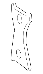 997231600 - Body: Door Lock Striker Plate for Mercedes-Benz Image