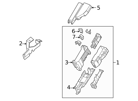 Fuse & Relay for 2013 Nissan Altima #0