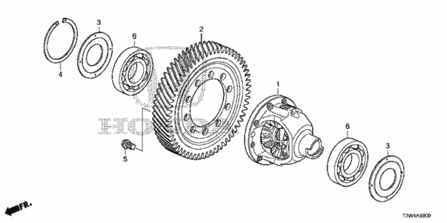 AT Differential for 2014 Honda Accord #0