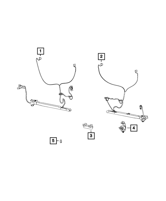68201933AA - Electrical: Cable Clip for Mopar Image