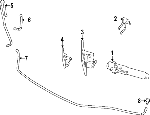 Headlamp Washers/Wipers for 2024 Lexus RZ450e #0