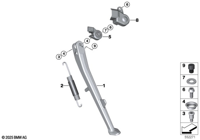 11118562771 - : Gasket Ring - 6X12X1-Al for BMW-Motorrad Image