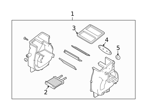 Heater Components for 2007 Chevrolet Aveo5 #0