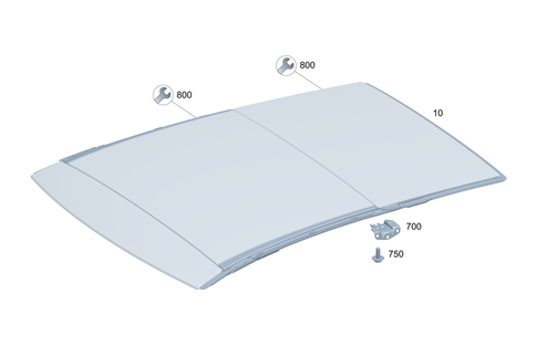 Panoramic Sunroof for 1984 Mercedes-Benz 300CD #0