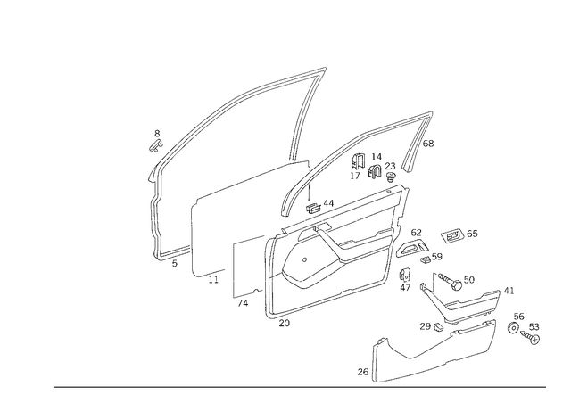 1247662291 - Front Doors: Cover for Mercedes-Benz Image image