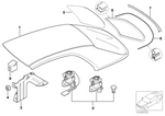 7129904862 - Retrofitting / Conversion / Accessories: Hex Nut with Plate for BMW Image