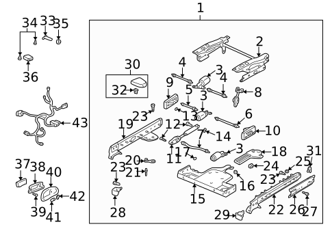 Power Seats for 2004 Pontiac Bonneville #2