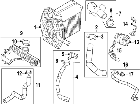 Intercooler for 2023 Mazda 3 #0
