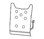 68140084AA - Body: Seat Heater Pad for Dodge: Caliber | Jeep: Compass Image