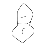 6975920020 - Body: Lock Rod Snap for Toyota: 4Runner, Corolla, Previa, T100 Image