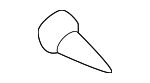9008054005 - Body: Handle, Outside Cushion for Toyota Image