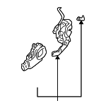 6905035060 - Body: Lock Assembly for Toyota: 4Runner Image