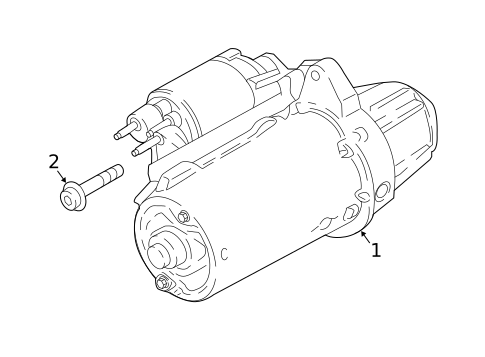 Starter & Related Components for 2021 Porsche Panamera #0