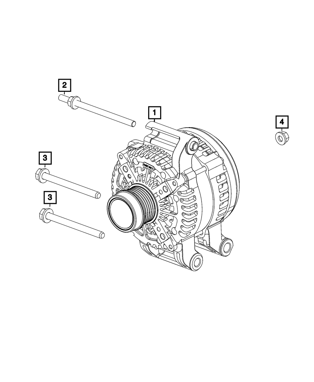 Engine Generator - Mopar (68346838AC)