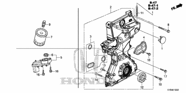 Oil Pump - Oil Strainer for 2019 Honda HR-V #0
