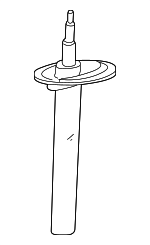 31316750030 - : Strut for BMW: 525i, 528i, 530i, 540i Image