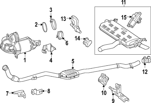 Exhaust Components for 2025 Mercedes-Benz GLC 350e #0