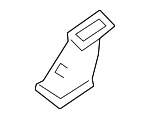 4656207600 - Body: Center Duct for Mercedes-Benz Image