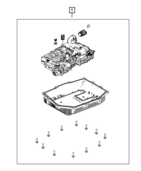 Valve Body, Accumulator, Solenoid and Parking Sprag for 2026 Ram 2500 #0