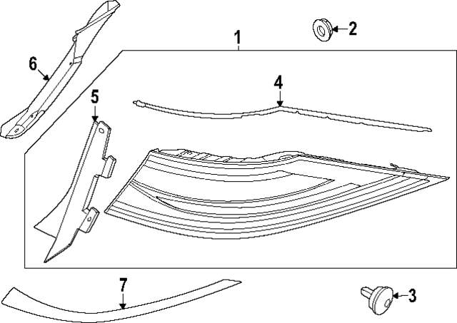 92410T4060 - : Tail Lamp Assembly for Hyundai Image