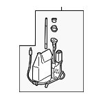 8630060161 - Electrical: Antenna Assembly for Lexus: LX470 Image