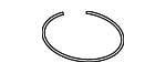 MF434105 - Suspension: Suspension Strut Mount Nut for Mopar Image