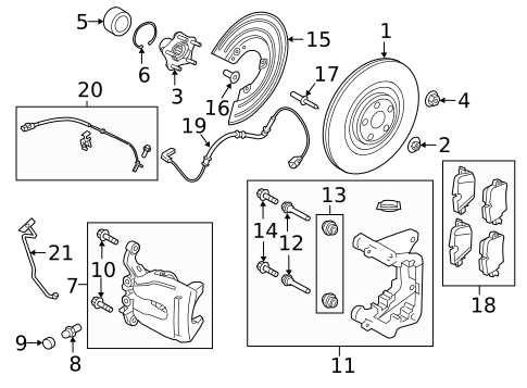 Rear Brakes for 2020 Jaguar F-Type #4