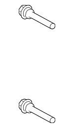 C2C29162 - Brakes: Disc Brake Caliper Pin for Jaguar: F-Type, Super V8, Vanden Plas, XF, XFR, XFR-S, XJ, XJ8, XJR, XJR575, XK, XKR, XKR-S Image