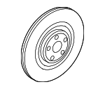C2D27617 - : Disc Brake Rotor Rear for Jaguar Image
