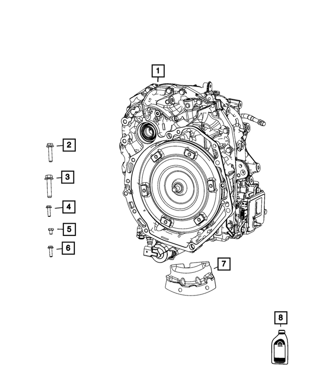 68092912AC - : Automatic Transmission Fluid for Mopar Image
