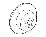 424310T010 - Brakes: Rotor for Toyota Image