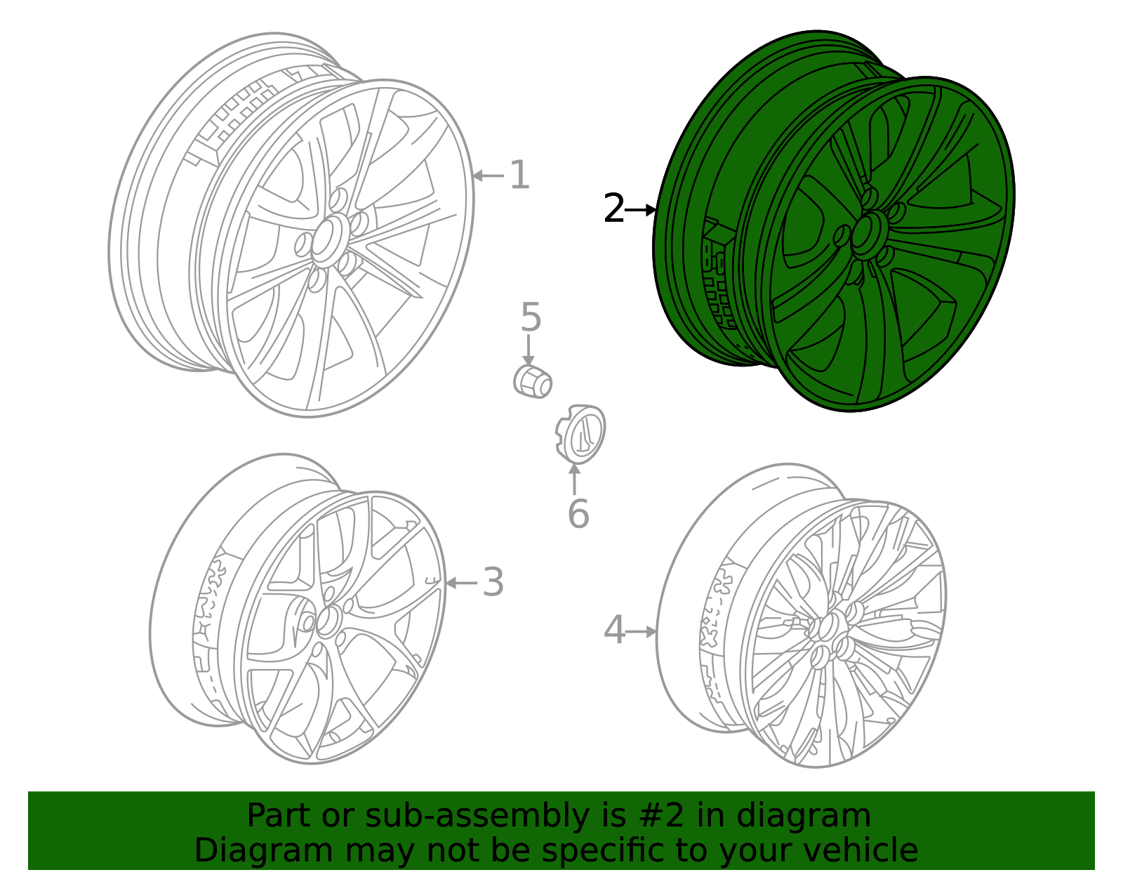 42800-TGV-AD0 - Aluminum Wheel (19X8 1/2J) (Enkei) | All