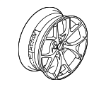 42800TGZA80 - : Wheel Assembly (20X9J) for Acura Image