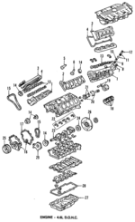 12582395 - Engine: Crankshaft for Buick: Lucerne | Cadillac: DTS, SRX, STS, XLR Image